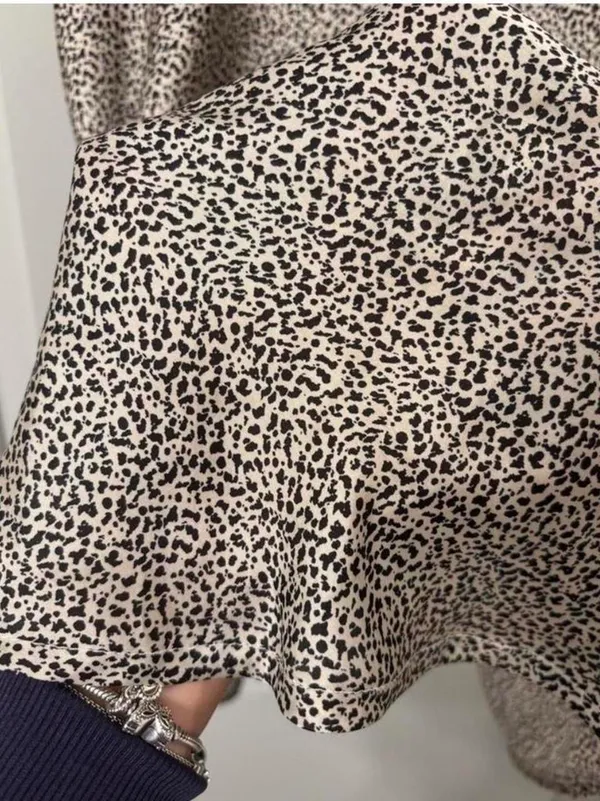 Sienna Sky Animal Print Skirt - Image 4