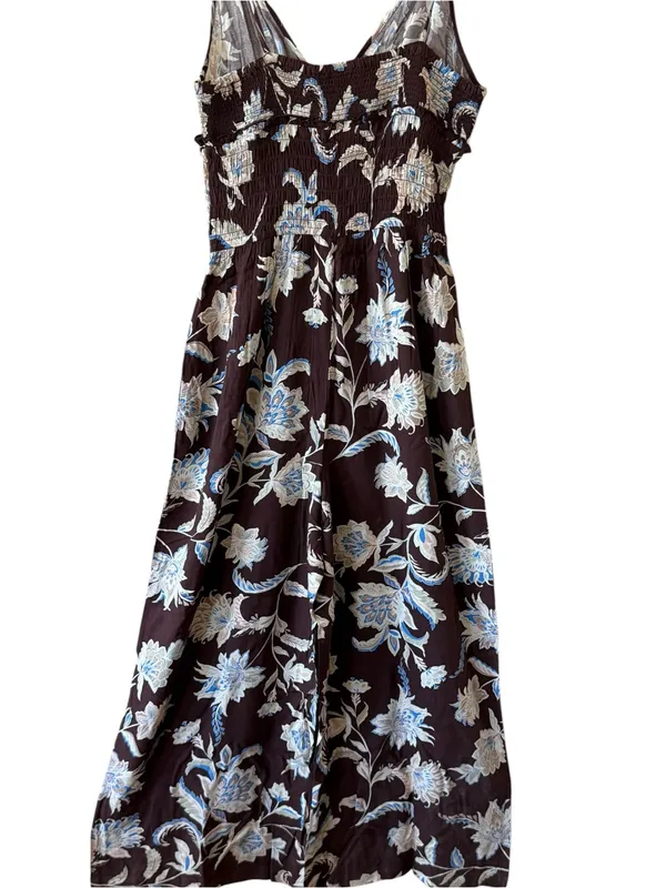 PATRONS OF PEACE Arcadia Floral Jumpsuit Brown Size M NEW - Image 6