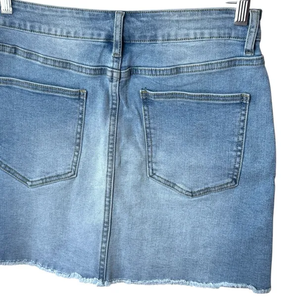 NEW Unbranded Denim Skirt Capsule‎ Summer Coastal Rodeo Cowgirl M - Image 5