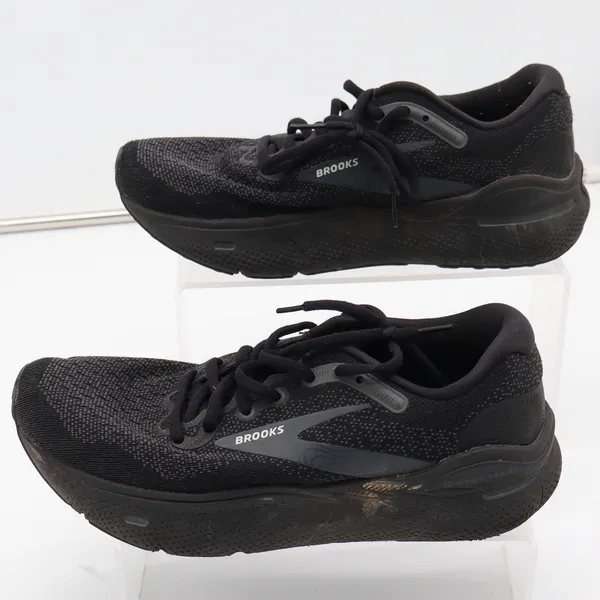 Brooks Running Shoe Womens 8 Ghost Max Black Cushion Road Good - Image 2