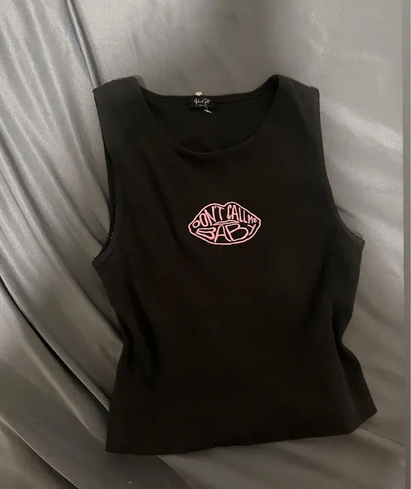 Brandy Melville Tank Top Black - Image 2