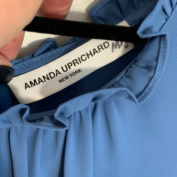 Amanda Uprichard‎ Women's Blue Dress - Image 2