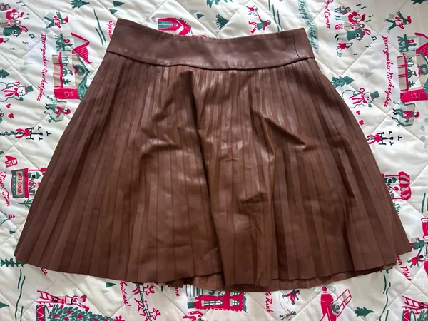 ZARA Leather Skirt - Image 3