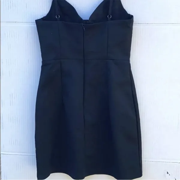 NWOT Princess Polly Size 0 Novella Mini Dress Black Underwire Short Sexy Bodycon - Image 8