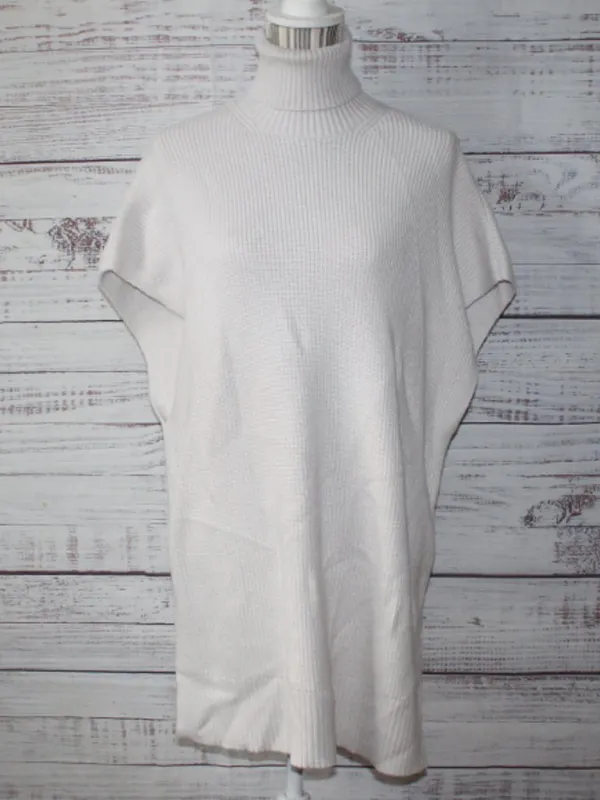 Zara turtleneck Oversized Knit Vest Dress Size Small - Image 2