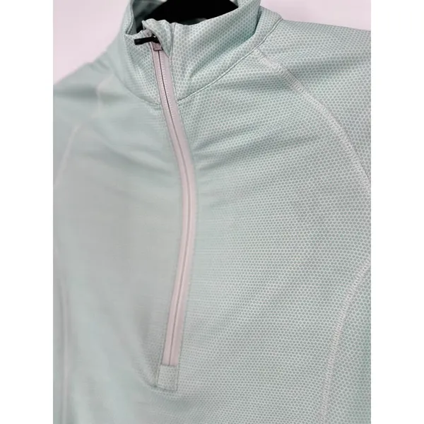 Peter Millar Pullover‎ Women Small Green 1/4 Zip Wicking UPF 50 Golf IDI Gazeley - Image 2