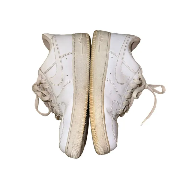 Nike Air Force 1 Low White Leather‎ Sneakers Women's 7.5 Casual Shoes - Image 7