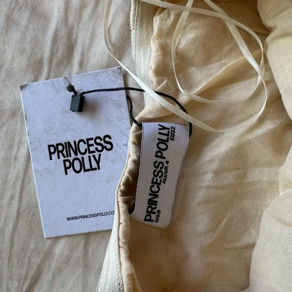 Princess Polly - ZAVIRA STRAPLESS ROMPER OAT - Image 7