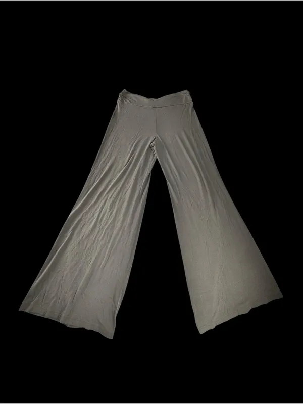 Boston Proper Wide-Leg Palazzo Pants clay gray color - Image 4