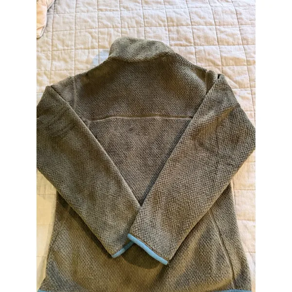 Patagonia Re-Tool Snap-T Fleece Pullover Olive Green Small Woman's - Image 7