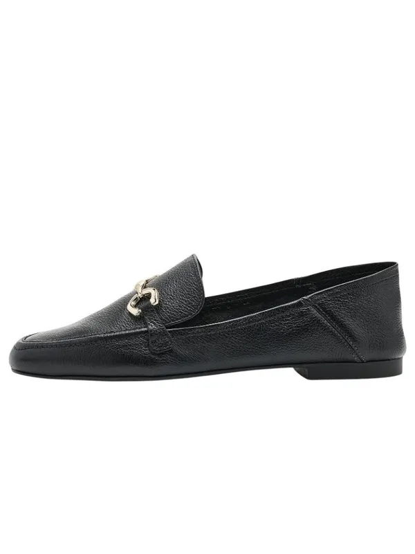 Arezzo Women's Leather Emma Loafers Black 9.5B - Image 13