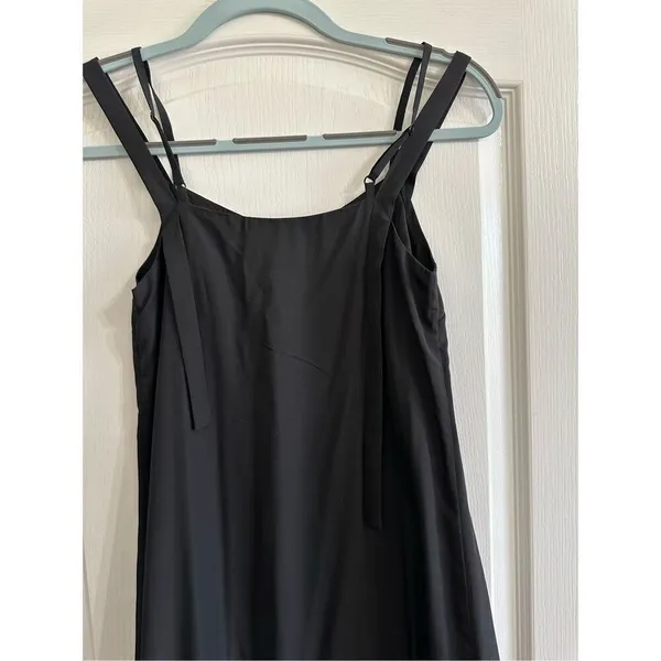 NWT AllSaints Womens Black Emeline Dress Size 0 - Image 4