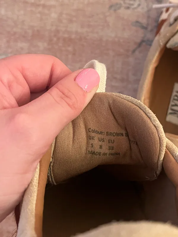 Myra Bags cow print sneakers - Image 4