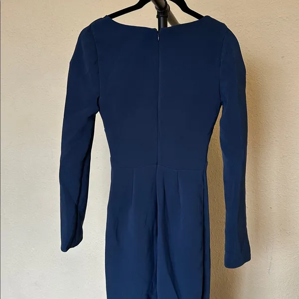House of CB‎ Corinthia Midnight bodycon maxi dress NWOT size XS navy blue - Image 11