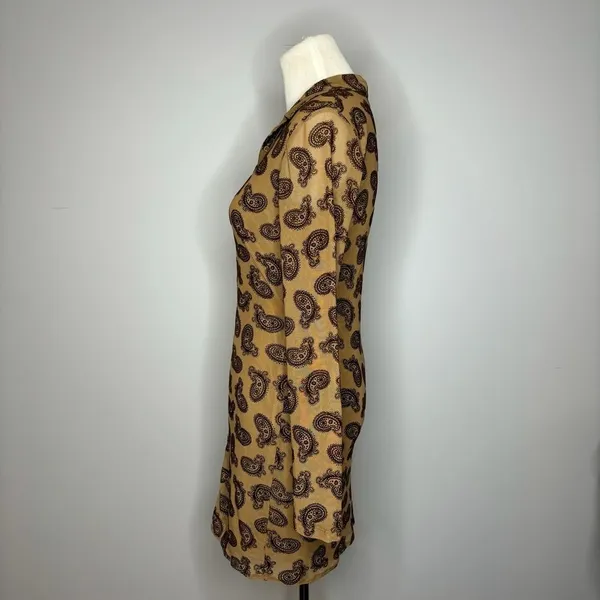 Motel- Avaya Dress Patterned Mini Dress - Image 6