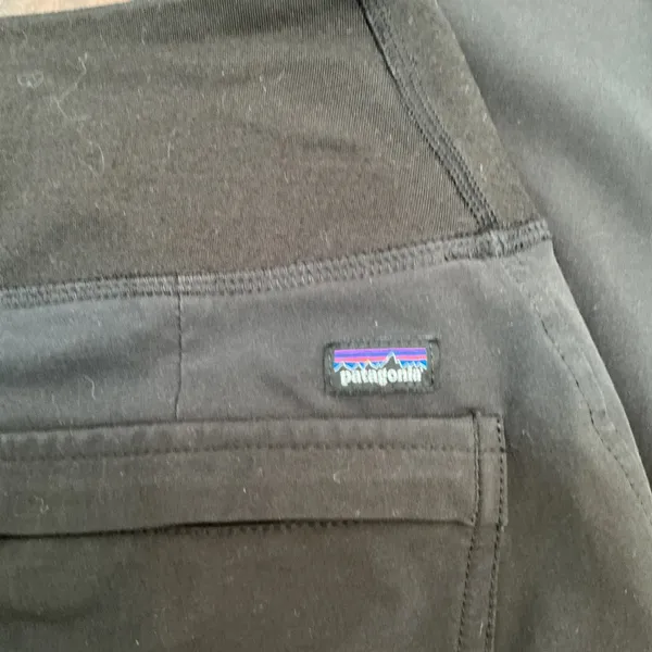 Patagonia Happy Hike Studio Jogger Pants Black 21181 Stretch Tapered Small Hike - Image 3