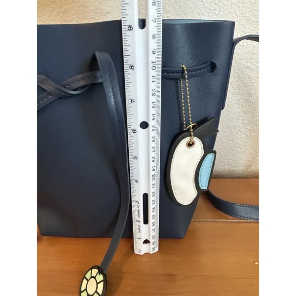 Disney Donald Blue Bucket Style Tote/Purse Pull‎ Closure Key Chain NWOT - Image 7