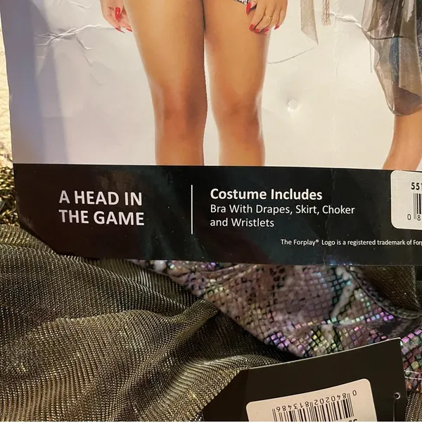 NEW Forplay A Head In The Game Medusa Costume Set Size XS/Small - Image 4