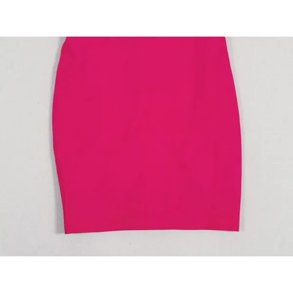 NWT Superdown Nava Asymmetrical Mini Dress Size XS Pink Bodycon Party Glam - Image 9