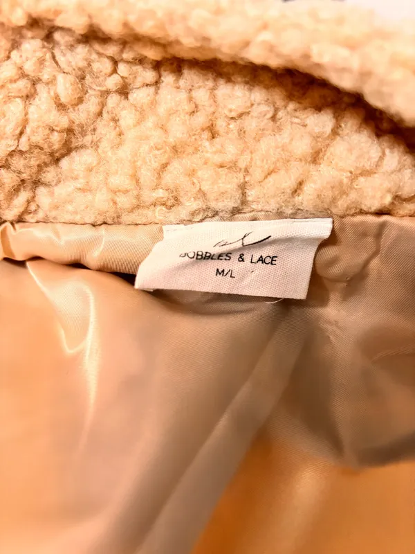 Boutique Jacket Tan Size L - Image 3