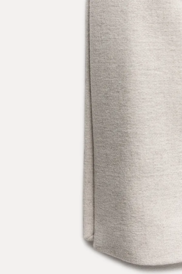 ZARA coat belted trench wool classic casual jacket overcoat - Image 10
