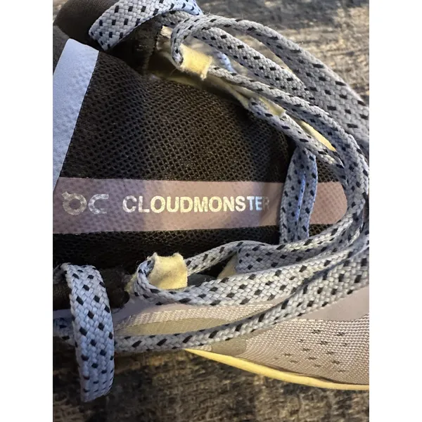 ON Brand Cloud Cloudmonster Nimbus Blue/Green Women's Running Shoes Size W8.5 - Image 7
