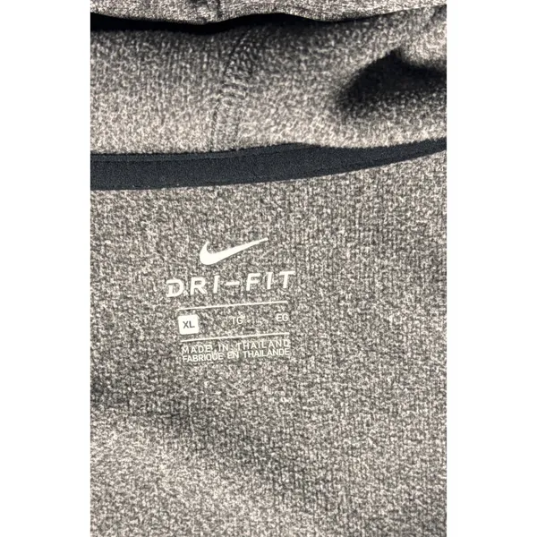 Nike All Time Full-Zip‎ Therma Training Hoodie Gray 683656-012 Women's XL - Image 3