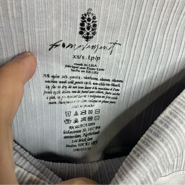 Free people movement Good Karma Leggings light gray‎ size XS/S - Image 5