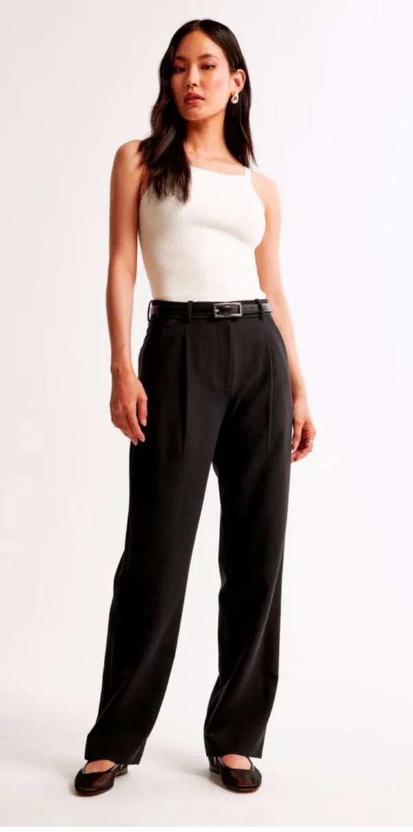 Abercrombie Tailored Straight Pant - Image 2