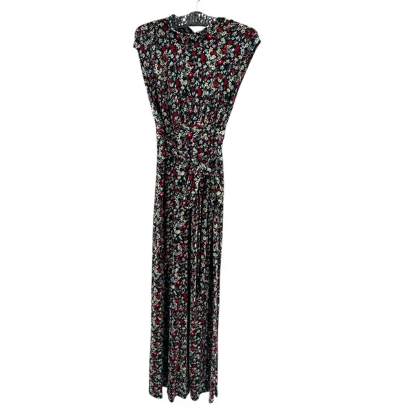 Free People Vibe Check‎ floral jumpsuit tie waist and back sz XS - Image 7