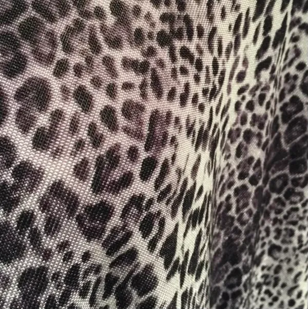 Anthropologie Cheetah Print Poncho with Fringe - Image 4
