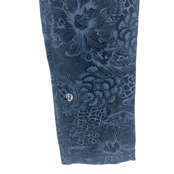 Lululemon Speed Up Crop 21 Luxtreme Mach Blue Black 10‎ - Image 11