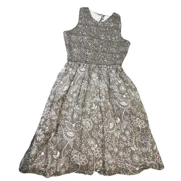 Abercrombie and Fitch Smocked Cotton Floral Dress - Size M - Image 14