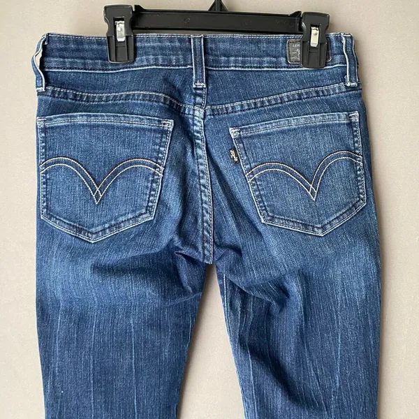 Levi's‎ 535 sz 5 blue legging jeans - Image 8