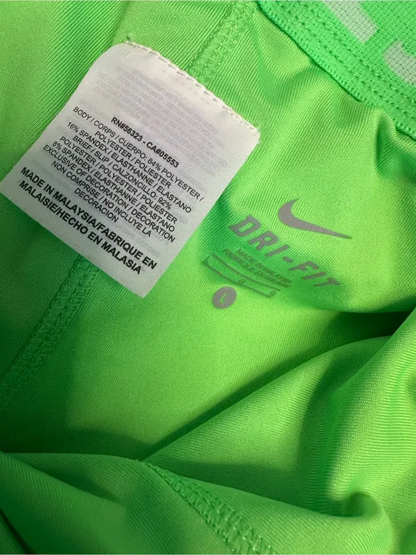 11. Nike women’s large dri fit shorts double layer - Image 3