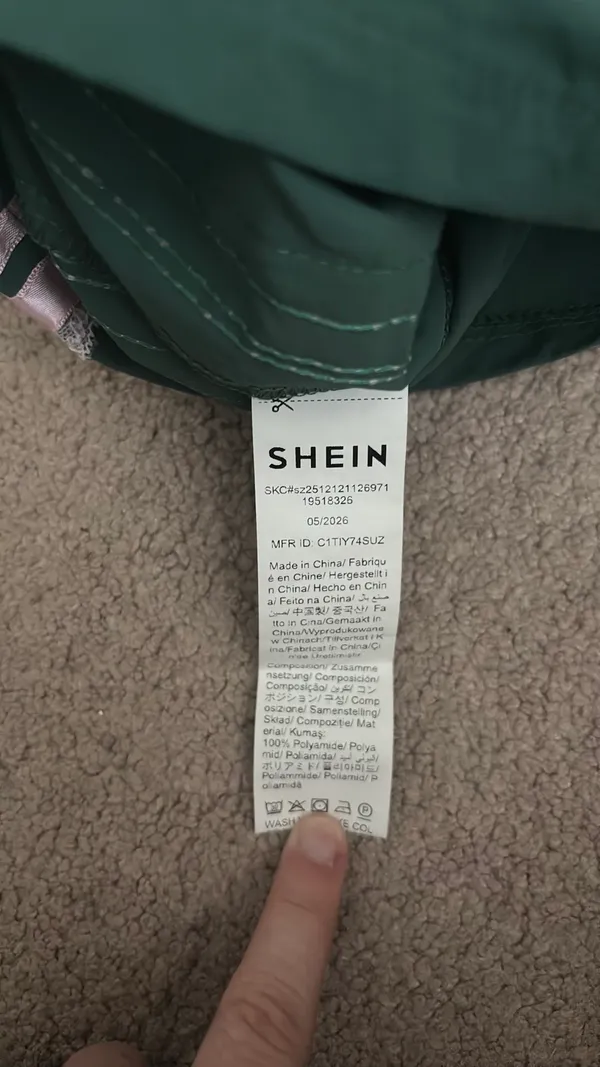 Green Shein Shorts - Image 5