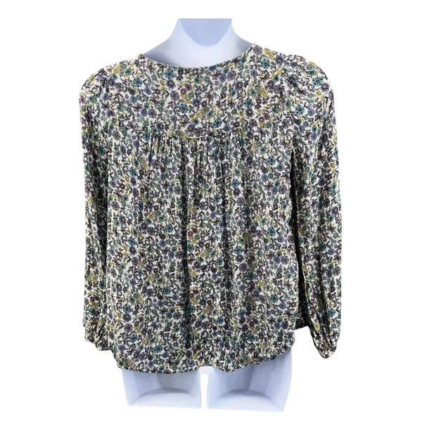 Jane + Delancey Peasant‎ Top White Large - Image 3