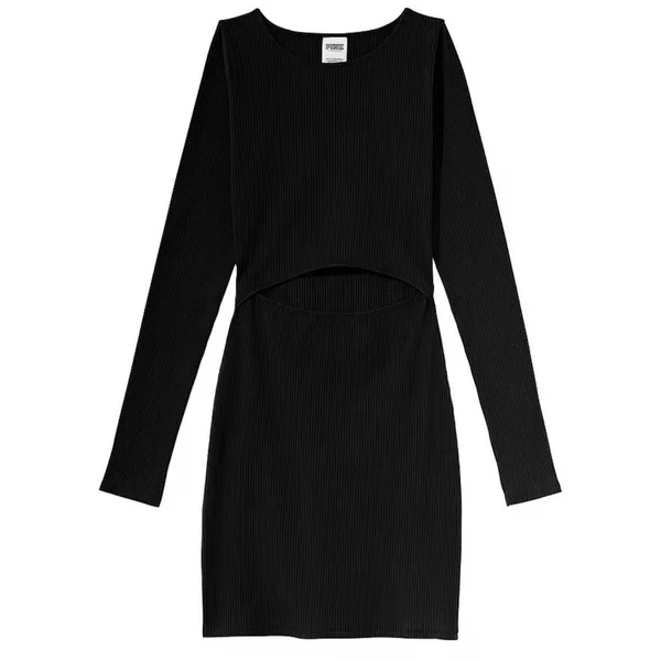 PINK Victoria’s Secret‎ Cutout Long Sleeve Dress - Image 3