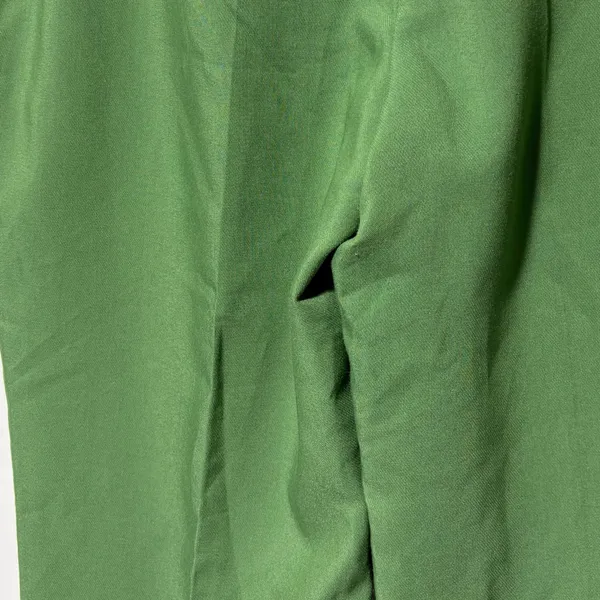 Zara High Rise Straight Leg Full Length Trousers Green Size XL 3736/047/500 - Image 14