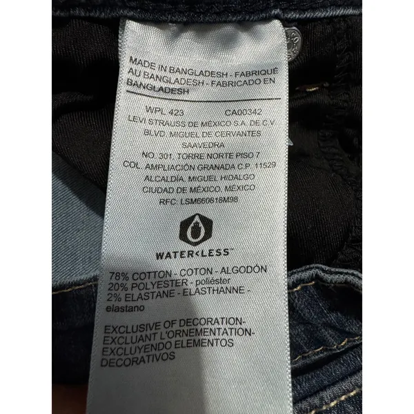 Signature by Levi Strauss Womens Totally‎ Shaping Bootcut Jeans Blue 14M 32x32 - Image 4