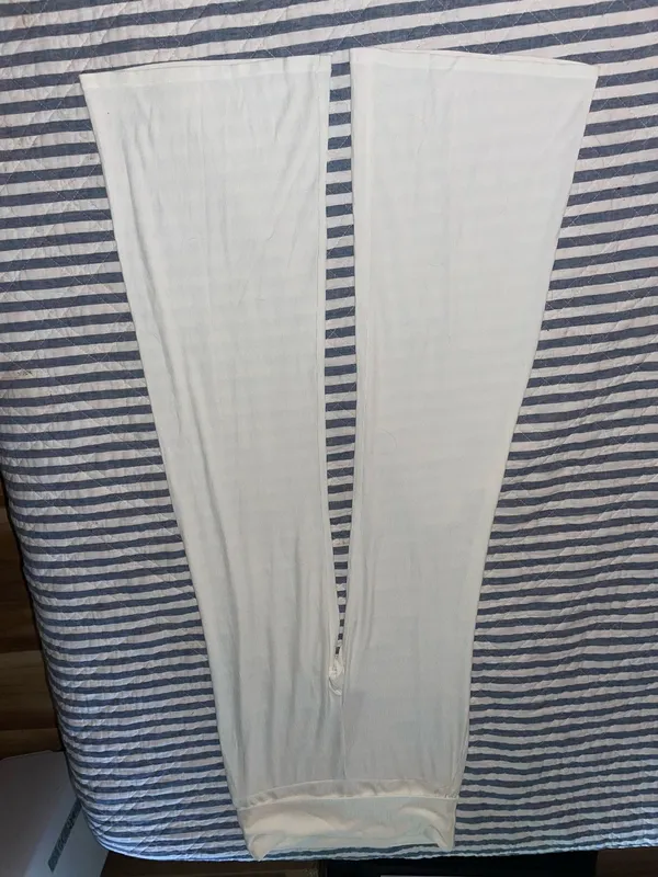Skims Soft Lounge Ribbed Fold Over Pant in Marble Size Large NWT MSRP $68 - Image 3