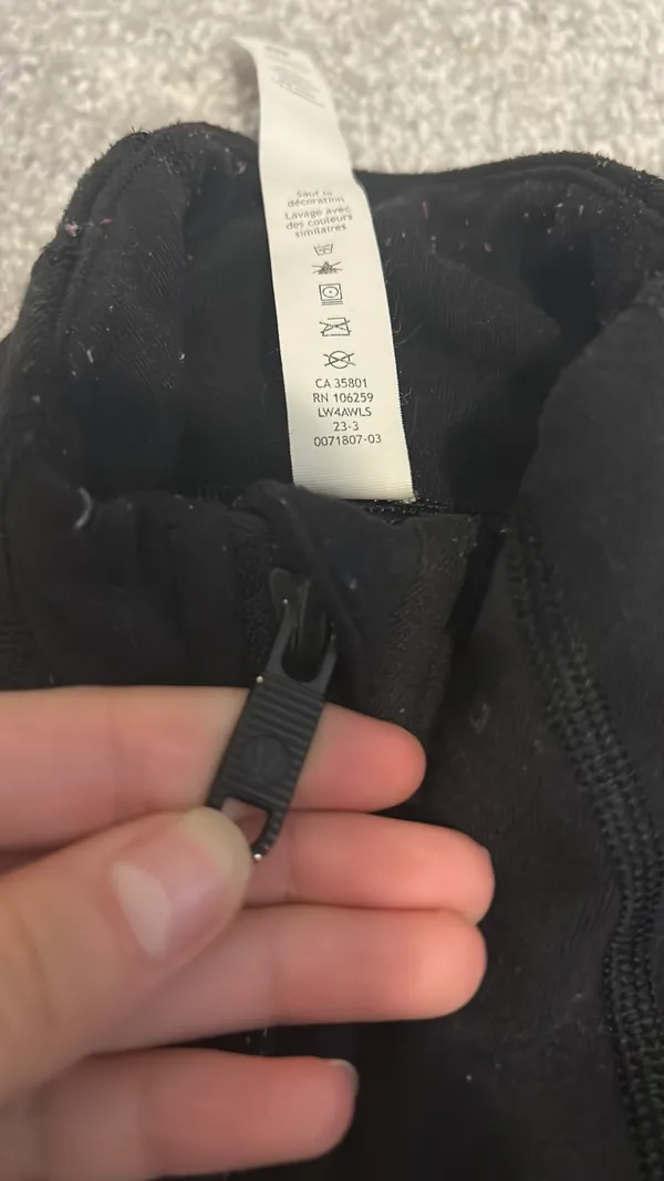 Lululemon Black Jacket Define 0 - Image 2