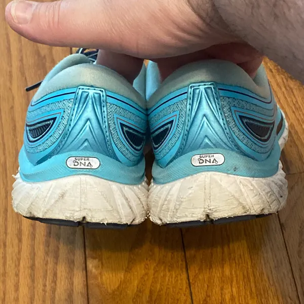 Women's Brooks Glycerin 15 Blue Teal Green‎ Running Shoes Sneakers Size 8 - Image 5