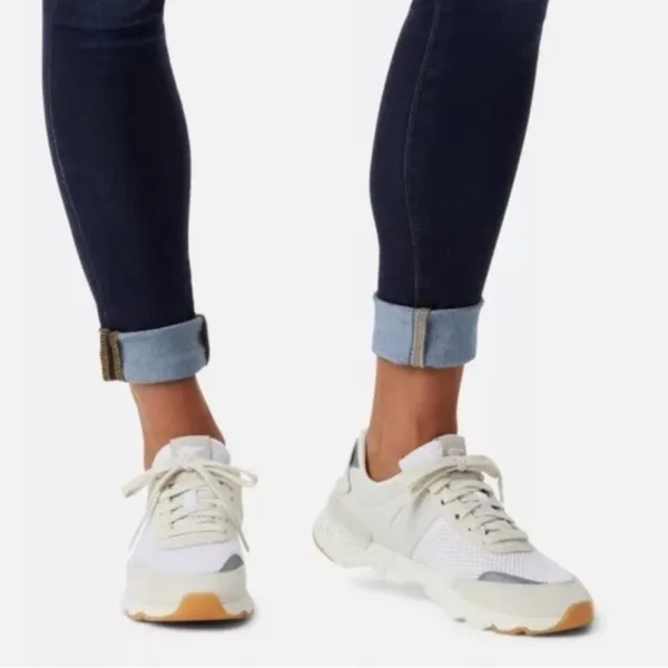 Sorel Kinetic Lite White Lace Up Athletic Sneakers - Image 13