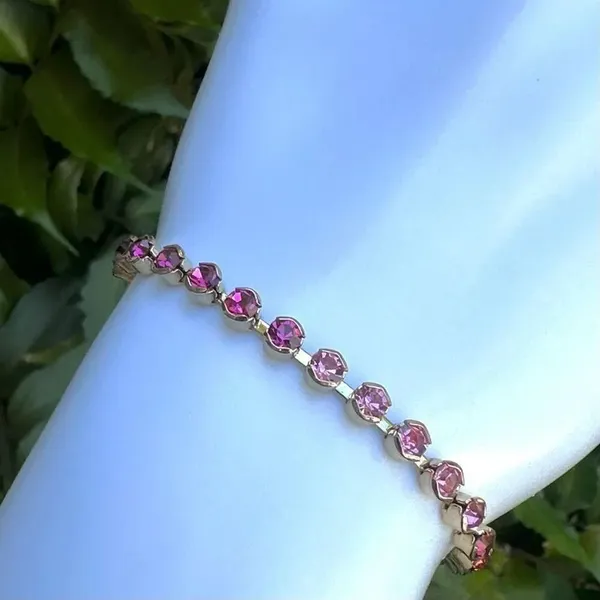 Avon colorful rhinestone bracelet - Image 2