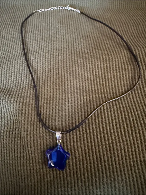 Handmade Blue Star Pendant Necklace - Brand - Image 3