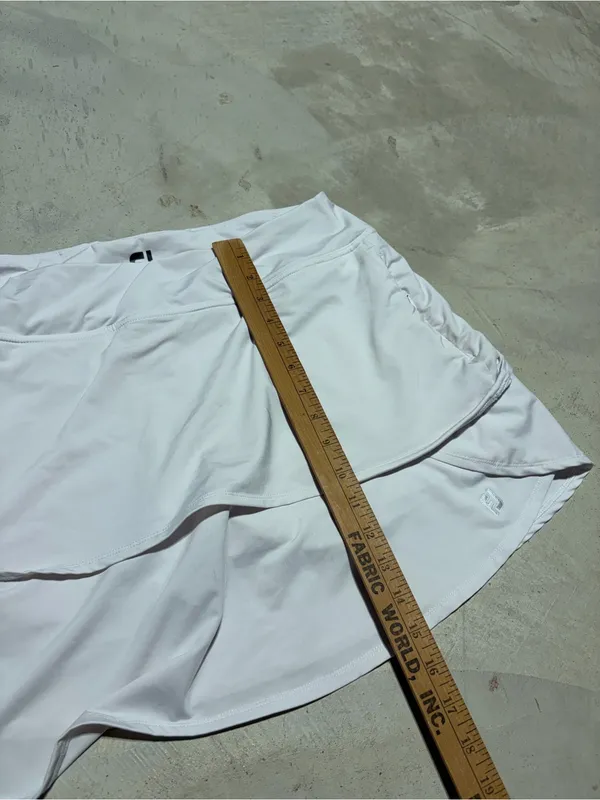 FJ footjoy golf White Women's Athletic Skort XL - Image 4