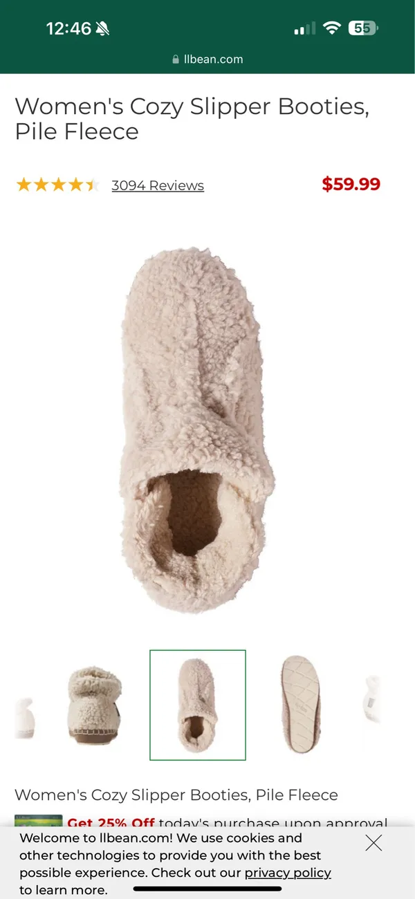 L.L. Bean Women’s Fleece Slippers - Image 4