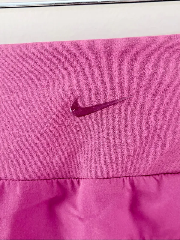 Nike Dri-FIT Bliss Mid Rise 7/8 Joggers Pink Magenta Womens Athletic Pants Med - Image 3