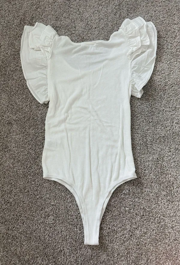 Bodysuit White Size M - Image 3